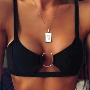 Ring Linked Bikini Top
